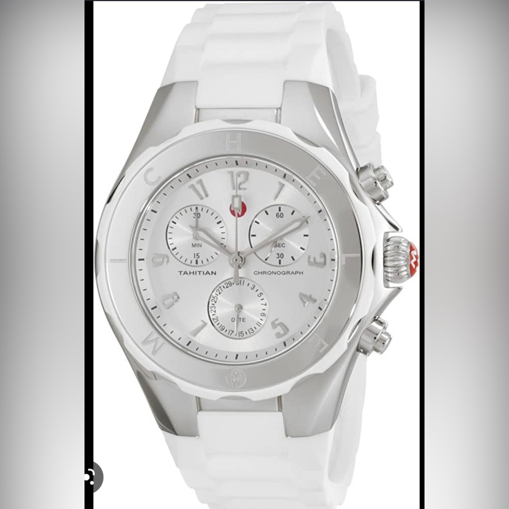 Used Michele jelly watch. Dead battery